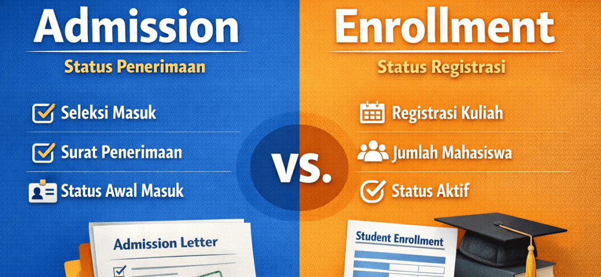 Admission vs Enrollment